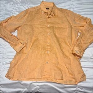 SoloMare By Maus & Hoffman Men’s Linen Long Sleeve‎ Shirt Large